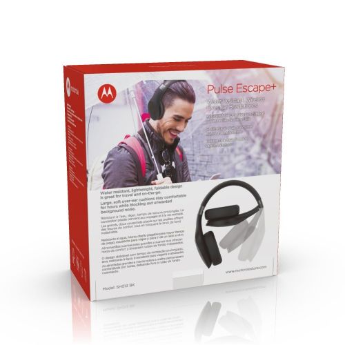 모토로라 Motorola Pulse Escape+ Water Resistant Wireless Over-Ear Headphones