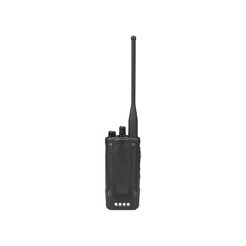 모토로라 4 x Motorola RDU4100 RDX Business Series Two-Way UHF Radio (Black) (RDU4100) + 4 x Motorola HKLN4604 PTT Earpiece - 4 Pack with Mic Bundle