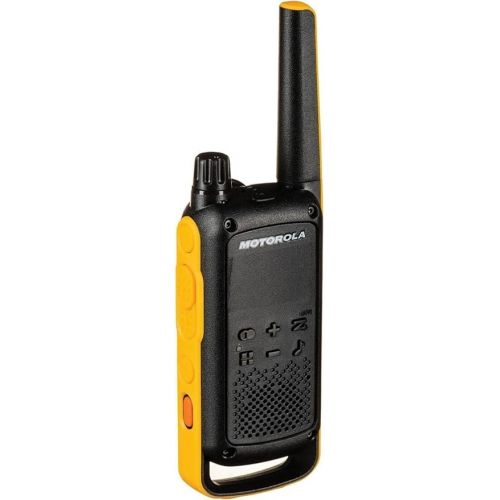 모토로라 Motorola Talkabout T470 Two Way Radio 4-Pack Walkie Talkies Black/Yellow 22 Channels