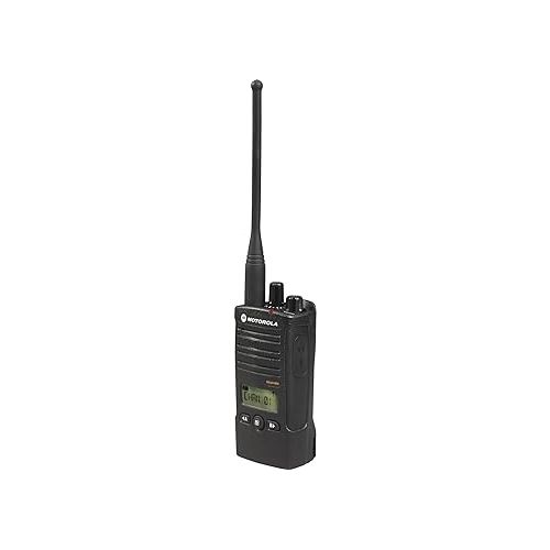 모토로라 2 x Motorola RDU4160D RDX Business Series Two-Way UHF Radio with Display (Black) (RDU4160D) + 2 x HKLN4606 Remote Speaker Mic