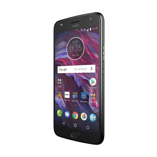 모토로라 Motorola Moto X (4th Generation) - with hands-free Amazon Alexa  32 GB - Unlocked  Super Black - Prime Exclusive