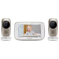 Motorola Baby Motorola MBP845CONNECT-2 5 Video Baby Monitor with Wi-Fi Viewing, 2 Cameras, Digital Zoom, Two-Way Audio, and Room Temperature Display
