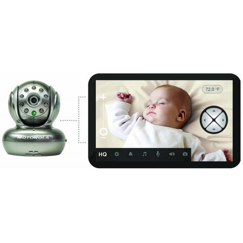 모토로라 Motorola Blink1 Wi-Fi Video Camera for Remote Viewing with iPhone and Android Smartphones and Tablets, Silver