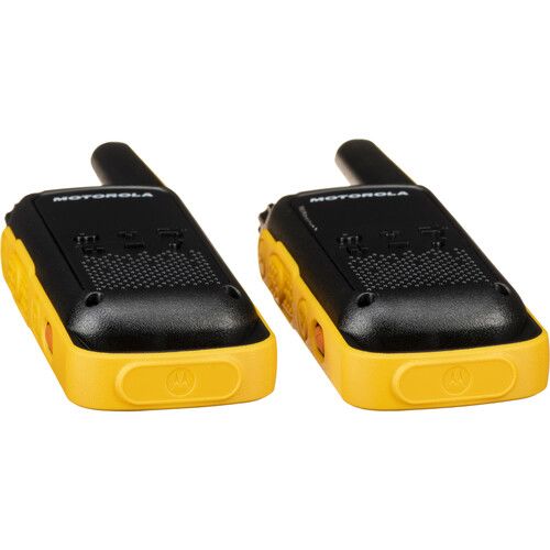 모토로라 Motorola Talkabout T470 FRS/GMRS Two-Way Radios (2-Pack, Black & Yellow)