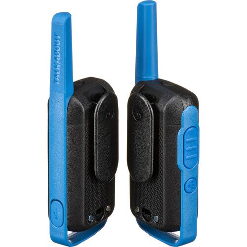 모토로라 Motorola Talkabout T270 FRS/GMRS Two-Way Radio (2-Pack, Blue)