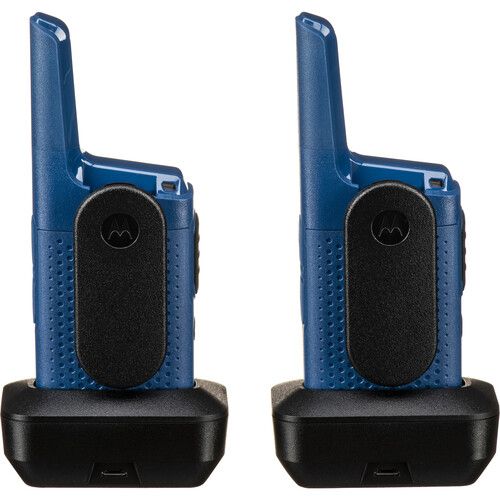 모토로라 Motorola Talkabout T383 FRS/GMRS Two-Way Radio (2-Pack, Blue)