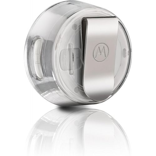 모토로라 Motorola VerveCam+ | Wasserdichte Tragbare Live Stream Mini-Kamera fuer Social Media und Vlog | QHD 2.5K IP68 | Weisse