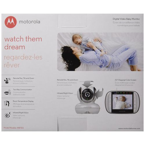 모토로라 [아마존베스트]You purchased this item on April 29, 2019. Motorola MBP36S Remote Wireless Video Baby Monitor with 3.5-Inch Color LCD Screen, Remote...