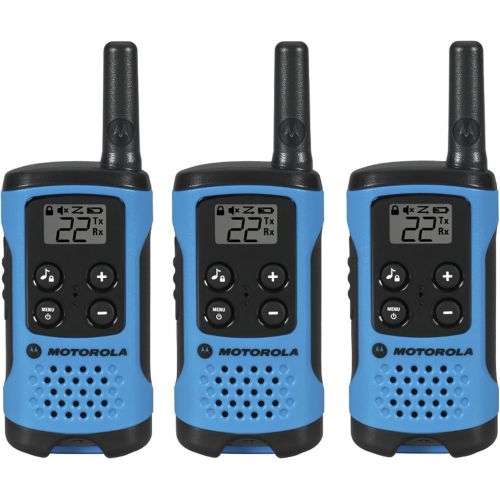 모토로라 Motorola Solutions Motorola T100TP Talkabout Radio, 3 Pack