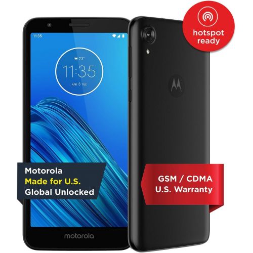 모토로라 [아마존베스트]Moto E6 | Unlocked | Made for US by Motorola | 2/16GB | 13MP Camera | Blue