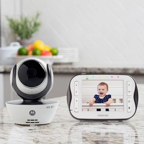 모토로라 Motorola MBP843CONNECT Digital Video Baby Monitor with 3.5-Inch Screen and Wi-Fi Internet Viewing