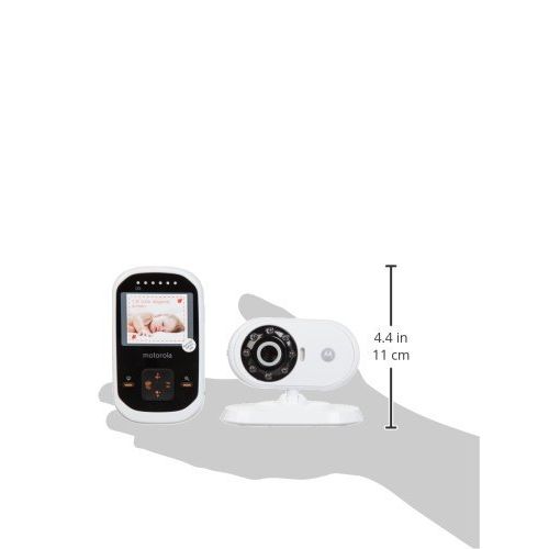 모토로라 Motorola MBP18 Digital Wireless Video Baby Monitor with 1.8-Inch Color LCD Screen, 2.4 GHz FHSS, and Infrared Night Vision (Discontinued by Manufacturer)