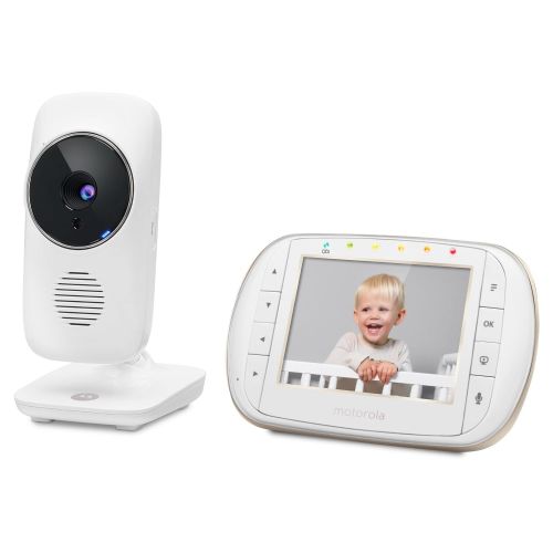 모토로라 Motorola MBP668CONNECT Wi-Fi Video Baby Monitor with 3.5-inch Color LCD Screen
