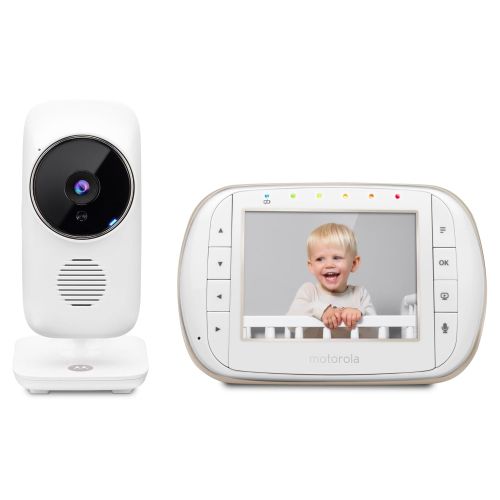 모토로라 Motorola MBP668CONNECT Wi-Fi Video Baby Monitor with 3.5-inch Color LCD Screen
