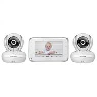 Motorola Baby Motorola MBP38S-2 Digital Video Baby Monitor with 4.3-Inch Color LCD Screen and 2 Cameras...