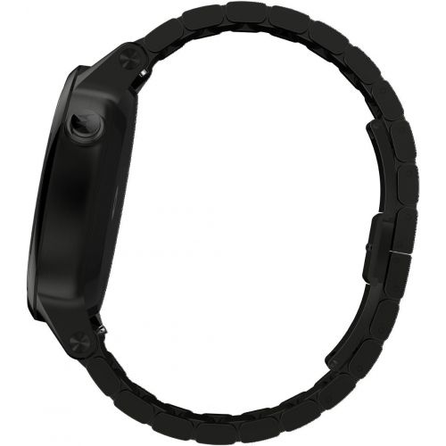 모토로라 Motorola Moto 360 2nd Gen. Mens 42mm Smartwatch, Black with Black Leather