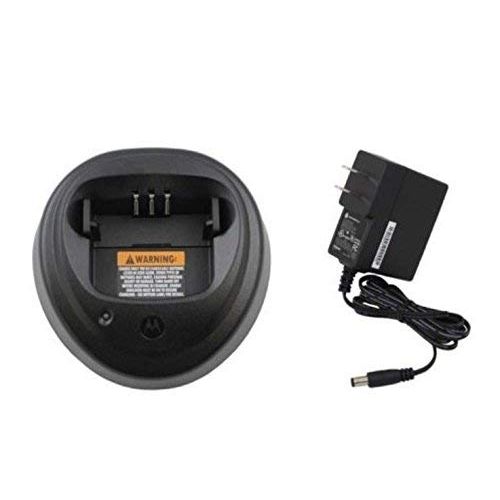 모토로라 PMPN4173A PMPN4173 Original Motorola IMPRES MOTOTRBO Single Unit Rapid Charger with AC 120V Power Adapter - Replaced WPLN4137 WPLN4137 WPLN4138 - Compatible w CP200D, CP200 Series