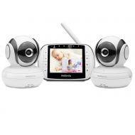 Motorola Baby Motorola Video Baby Monitor with 2 Cameras, 3.5 Inch LCD Screen