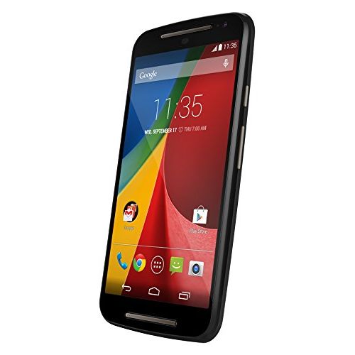 모토로라 Motorola Moto G (2nd generation) Unlocked Cellphone, 8GB, Black