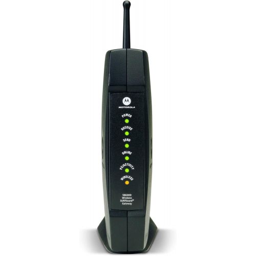 모토로라 Motorola SURFboard SBG900 DOCSIS 2.0 Wireless Cable Modem Gateway (Black)