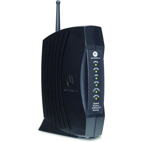 모토로라 Motorola SURFboard SBG900 DOCSIS 2.0 Wireless Cable Modem Gateway (Black)