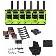 Motorola Talkabout T605 Two-Way Radios  Walkie Talkies - Rechargeable & Fully Waterproof 6 PACK