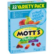 Motts Medleys Snacks Variety Pack, Assorted Berry Fruit, 22 Count (Pack of 6)