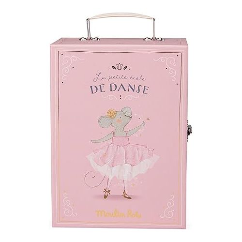  Moulin Roty - The Little Dance School Ballerina Wardrobe and Doll