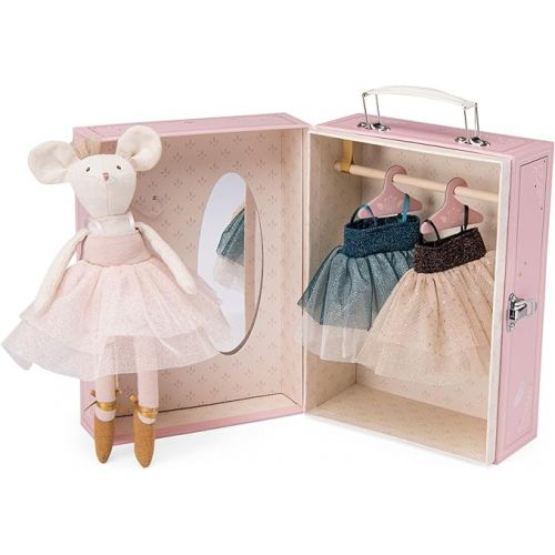  Moulin Roty - The Little Dance School Ballerina Wardrobe and Doll