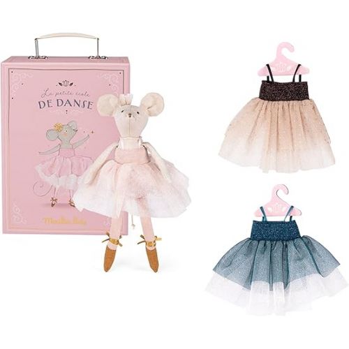  Moulin Roty - The Little Dance School Ballerina Wardrobe and Doll