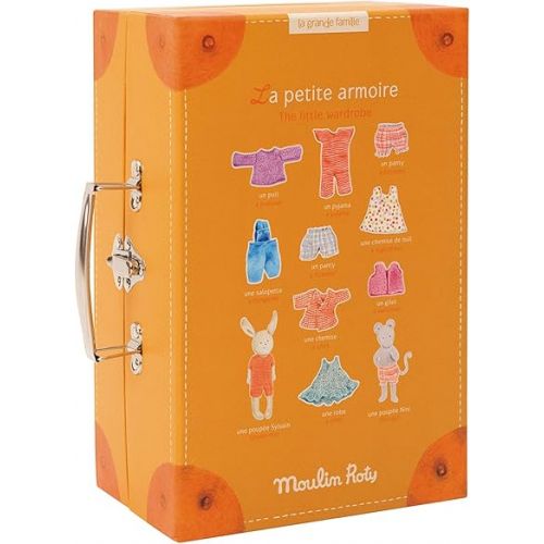  Moulin Roty La Grande Famille The Little Wardrobe Suitcase