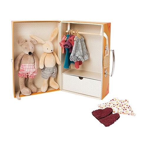  Moulin Roty La Grande Famille The Little Wardrobe Suitcase