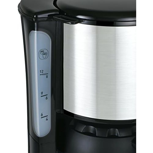  Moulinex FT3628 Thermo-digitaler Timer Kaffeemaschine Subito, 4 Programme, Isolierkanne, 0,9 L, edelstahl/matt schwarz