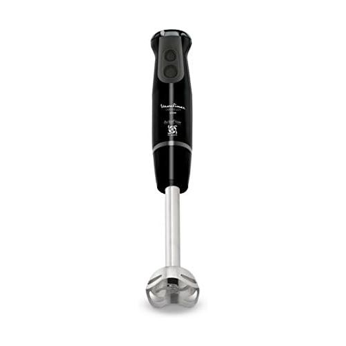  Moulinex DD833810Whisks Optitouch Black Base Metal, Mini Food Chopper, Whisk and Measuring Jug with Black