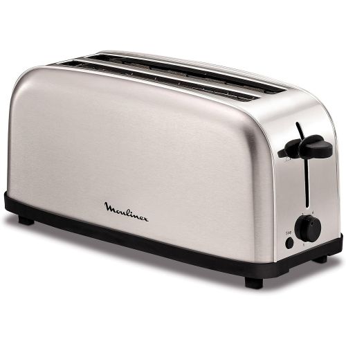  Moulinex Classic 2RebToaster, Leistung 1400W, Edelstahl, Grau