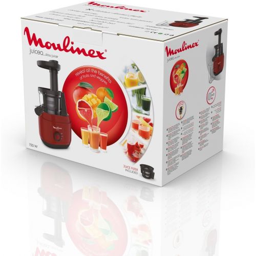  Moulinex Juiceo Abzieher fuer Jus, Rot