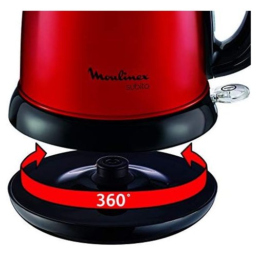  Moulinex Subito BY540510 Red Kettle/Edelstahl