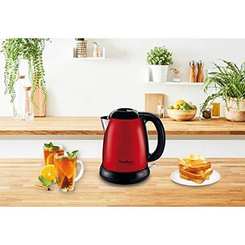  Moulinex Subito BY540510 Red Kettle/Edelstahl