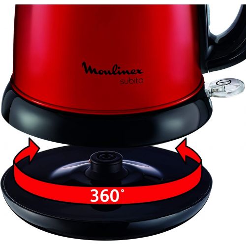  Moulinex Subito BY540510 Red Kettle/Edelstahl