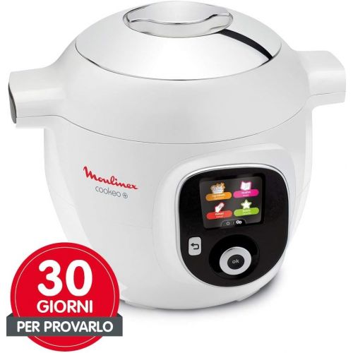  Moulinex Cookeo Multifunktions-Kochsystem, Multicooker Intelligente mit 100 Rezepten aus der klassischen italienischen Kueche