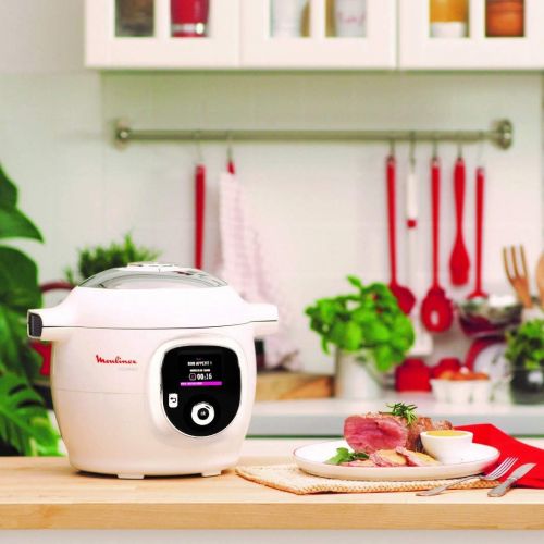  Moulinex Cookeo Multifunktions-Kochsystem, Multicooker Intelligente mit 100 Rezepten aus der klassischen italienischen Kueche