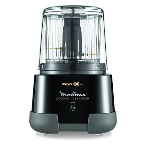  [아마존베스트]Moulinex DP8108 Mltt La Moulinette XXL Electric Chopper 2 Ultra Sharp Blades 5 Functions