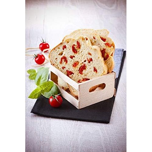  [아마존베스트]Moulinex bread, Flower Delight bread maker with yogurt function, metal, black 1 kg 720 W.