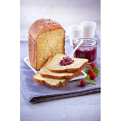  [아마존베스트]Moulinex bread, Flower Delight bread maker with yogurt function, metal, black 1 kg 720 W.