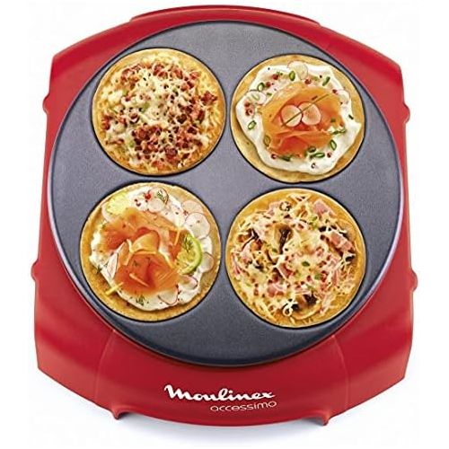  [아마존베스트]Moulinex PY312511Accessimo Pancake Party Round Red