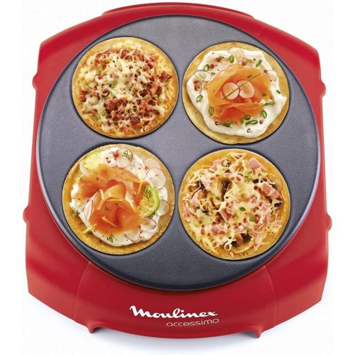  [아마존베스트]Moulinex PY312511Accessimo Pancake Party Round Red