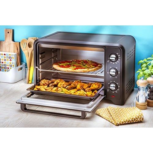  [아마존베스트]Moulinex OX4448 Optimo Mini Electric Oven, 19 L