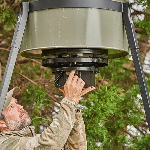  Moultrie Super Pro Mag Tripod Feeder (55 Gallons)