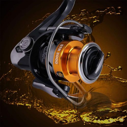  [아마존베스트]Mounchain Spinning Fishing Reel Baitcasting Fishing Reel 14+1 Ball Bearing Fishing Anti Corrosion Saltwater 2000