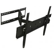 Mount-It! Full Motion TV Wall Mount Monitor Wall Bracket with Swivel and Articulating Tilt Arm, Fits 26 32 35 37 40 42 47 50 55 Inch LCD LED OLED Flat Screens up to 66 lbs and VESA